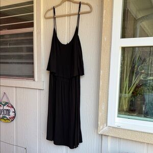 H&M Elegant Black Sleeveless Dress